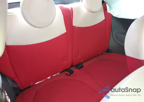 2012 Fiat 500 Sport z USA, uszkodzony, nr VIN 3C3CFFBR9CT109658